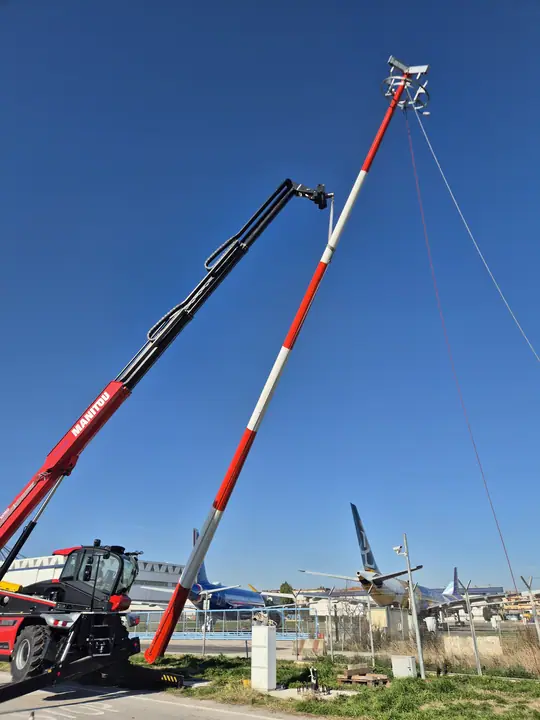 Mezzi di sollevamento in cantiere