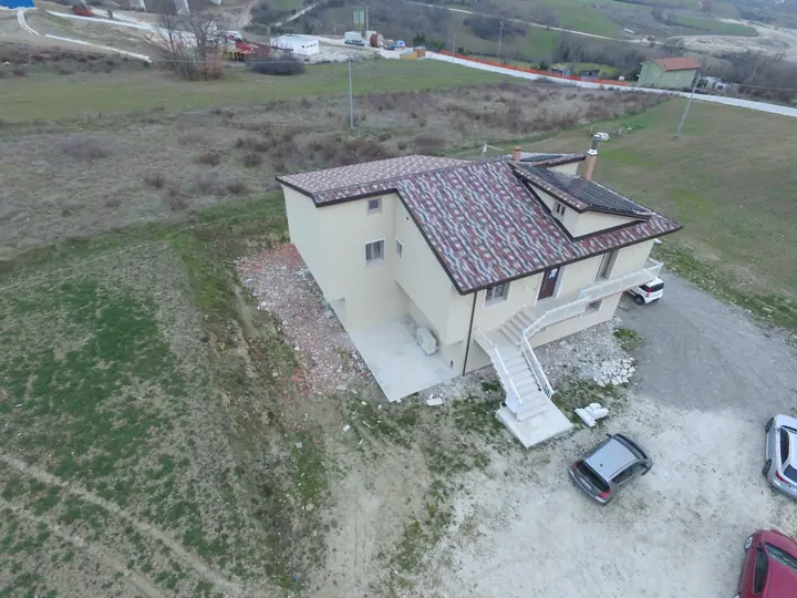 Marzo 2022 - Veduta dall'alto dell'edificio ultimato