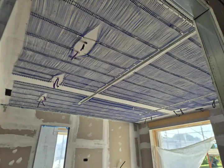 Pannelli radianti a soffitto