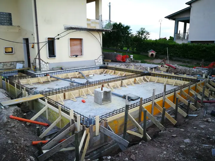 Casseri e armature delle fondazioni